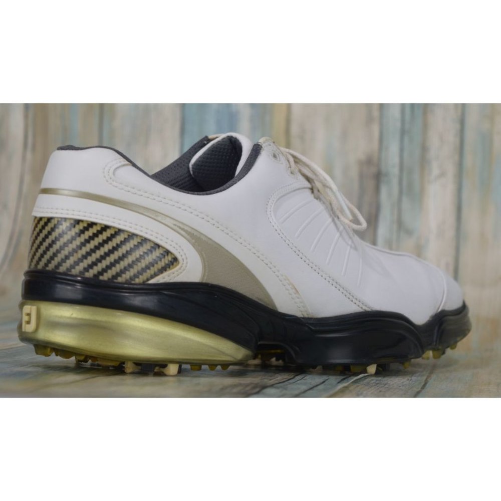 FootJoy FJ Sport Men's Cleats Size 9.5 White Golf Shoes 53102